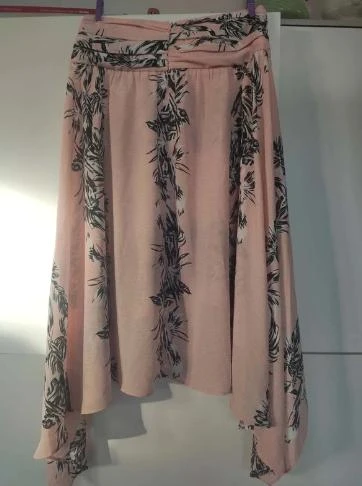 Zara saia assimétrica floral PP – photo 6